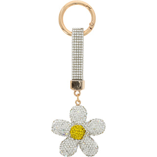 Daisy Gemmed Bag Charm