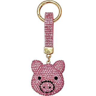Pig Gemmed Bag Charm