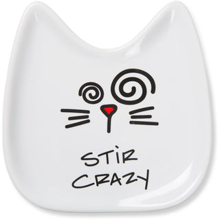 Stir Crazy 5" Ceramic Spoon Rest