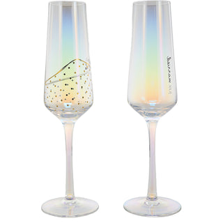 I Do  8 oz Glass Toasting Flute (Set of 2)