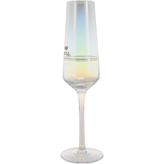 Mrs.  8 oz. Glass Toasting Flute