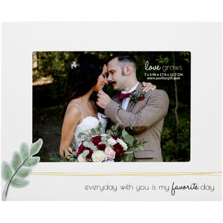 Favorite Day 9" x 7.25" MDF Frame
(Holds 5" x 7" Photo)