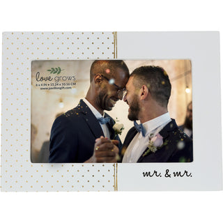 Mr. & Mr. 7.5" x 5.5" MDF Frame
(Holds 6" x 4" Photo)