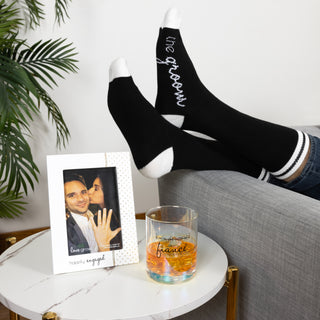 The Groom Men's Crew Sock