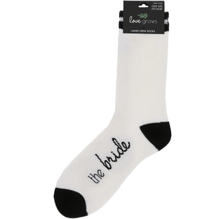 The Bride Ladies Crew Sock