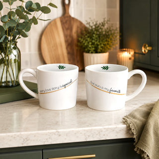 Our Love Story 15 oz Cup (Set of 2)