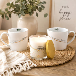 Our Love Story 15 oz Cup (Set of 2)