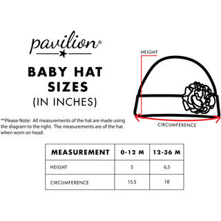 Sunshine Flower Hat 0-12 Months