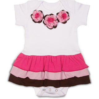 Strawberry Sundae 6-9 Months Onesie Dress