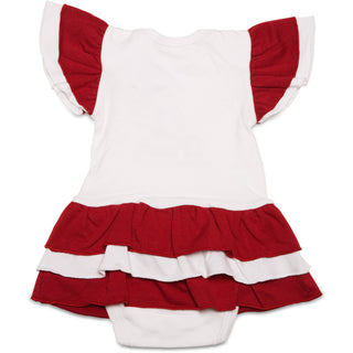 Maroon & White #1 Fan Onesie Dress