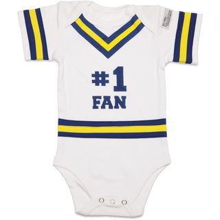 Blue & Gold Infant Onesie