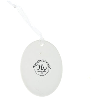 Teacher 3.5" Hanging Oval Plaque