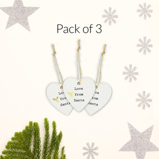 Love From Santa 1.5" Mini Tag
(Set of 3)