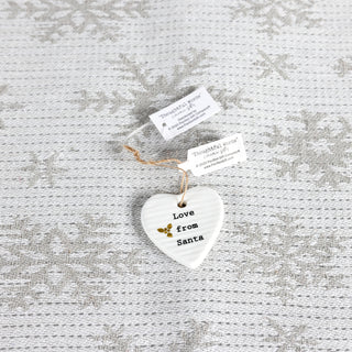 Love From Santa 1.5" Mini Tag
(Set of 3)