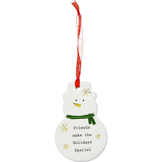 Friends 3.75" Snowman Ornament