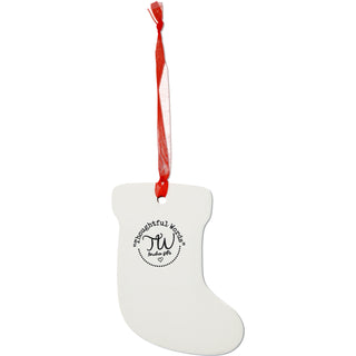 Pawprints 3.75" Stocking Ornament