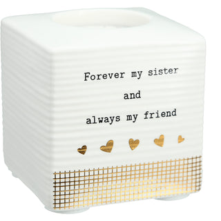 Sister 2.75" Tealight Holder