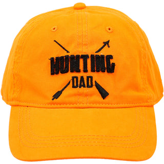 Hunting Dad Orange Adjustable Hat