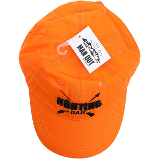 Hunting Dad Orange Adjustable Hat