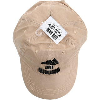 Out Hiking Tan Adjustable Hat