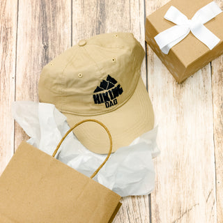 Hiking Dad Tan Adjustable Hat