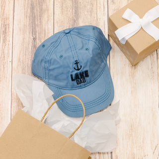 Lake Dad Cadet Blue Adjustable Hat