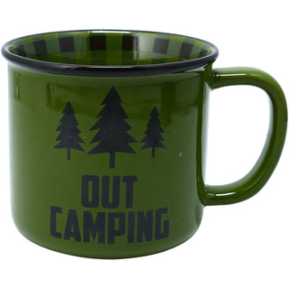 Out Camping 18 oz Mug