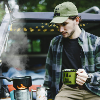 Out Camping 18 oz Mug