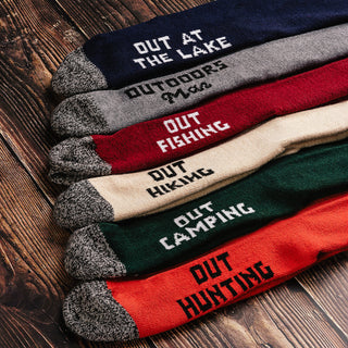 Out Camping Men's Socks