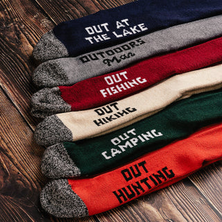 Out Camping Men's Socks