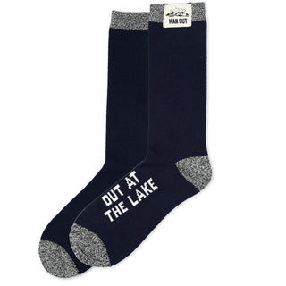 Out at the Lake Men's Socks