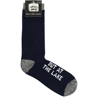 Out at the Lake Men's Socks