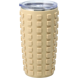 Out Hiking 20 oz Travel Tumbler with 3D Silicone Wrap