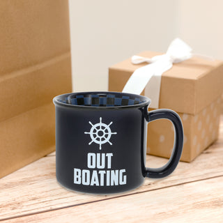 Out Boating 18 oz Mug