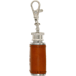 Out Hunting PU Leather & Stainless Steel 1 oz Mini Flask