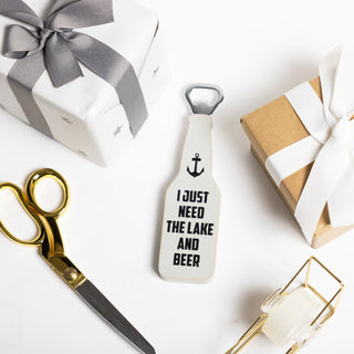 Lake 7" Bottle Opener Magnet