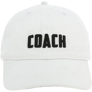 Coach White Adjustable Hat