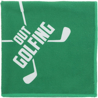 Out Golfing 16" Microfiber Golf Towel