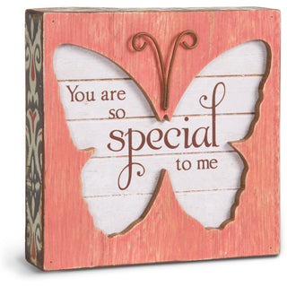 Someone Special 4.5" Butterfly Plaque