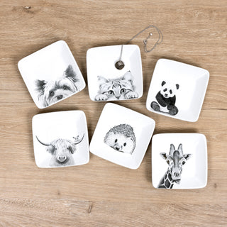 Panda 4.25" Keepsake Dish