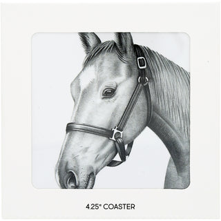 Horse 4.25" Coaster