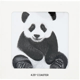 Panda 4.25" Coaster