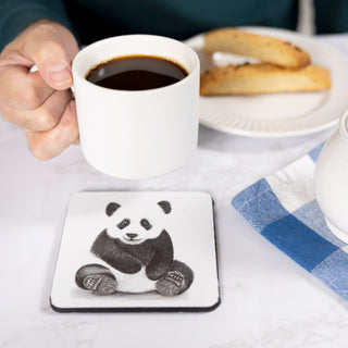 Panda 4.25" Coaster