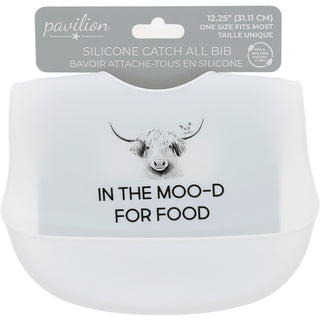 Moo-d For Food Silicone Catch All Bib