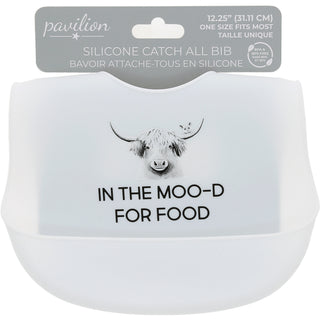 Moo-d For Food Silicone Catch All Bib