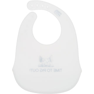 Pig Out! Silicone Catch All Bib