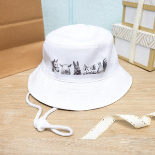 Farm Animals 6-24 Months Sun Hat