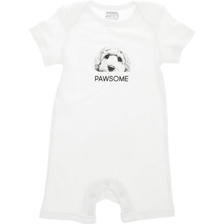 Pawsome 6-12 Months Romper