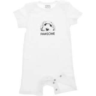 Pawsome 6-12 Months Romper