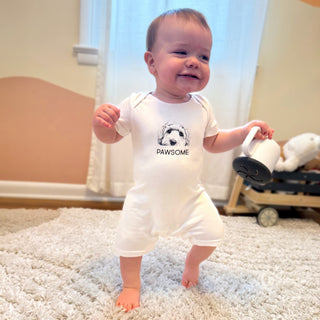 Pawsome 6-12 Months Romper